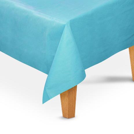 Toalha de Mesa Quadrada TNT Azul Claro 5 unidades - Festabox Menor preço em Toalha de Mesa Quadrada TNT Azul Claro 5 unidades - Festabox