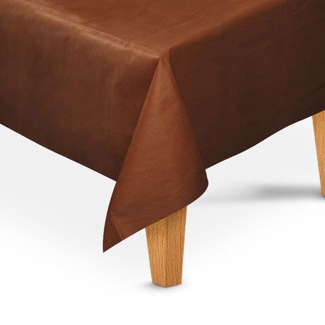 Toalha de Mesa Quadrada TNT Marrom 5 unidades - Festabox Menor preço em Toalha de Mesa Quadrada TNT Marrom 5 unidades - Festabox