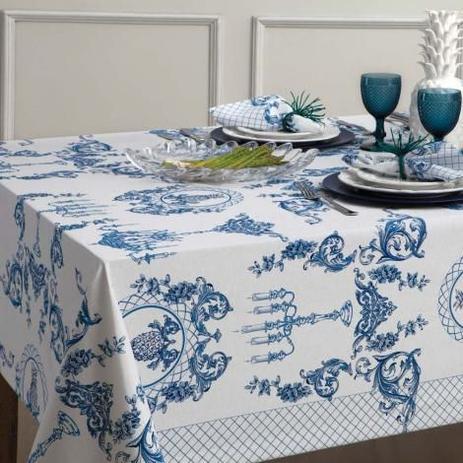 Toalha de Mesa Redonda 180cm Chateau - Naturalle Fashion Menor preço em Toalha de Mesa Redonda 180cm Chateau - Naturalle Fashion
