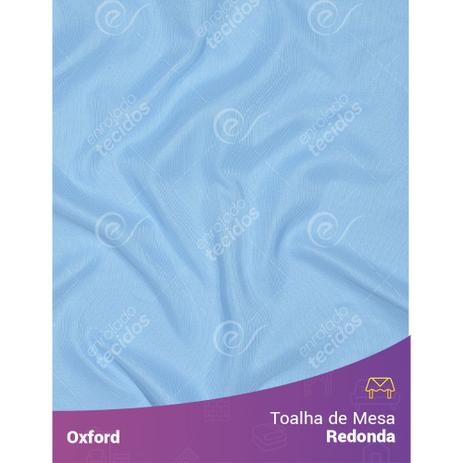 Toalha de Mesa Redonda para Buffet em Oxford Azul Piscina é ruim? Toalha de Mesa Redonda para Buffet em Oxford Azul Piscina é boa?