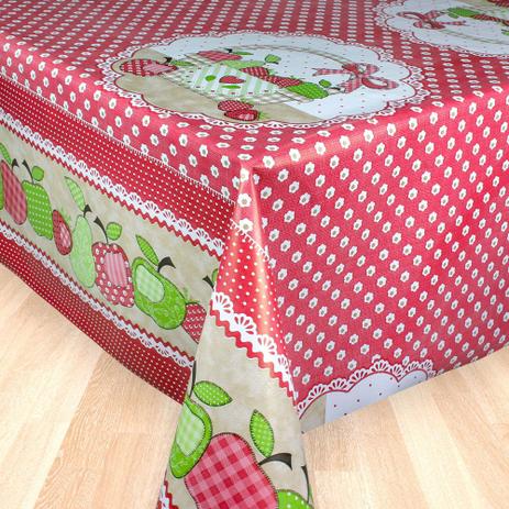 Toalha De Mesa Retangular Plástica 1,40 2,10 Frutas Patchwork - Capricho Menor preço em Toalha De Mesa Retangular Plástica 1,40 2,10 Frutas Patchwork - Capricho