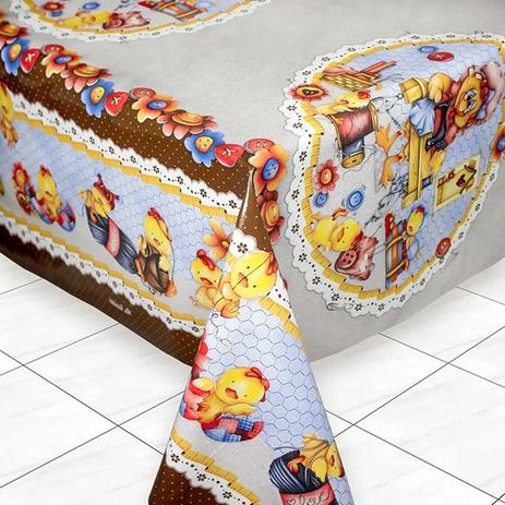 Toalha De Mesa Retangular Plástica 1,40 3,00 Patos - Capricho Menor preço em Toalha De Mesa Retangular Plástica 1,40 3,00 Patos - Capricho