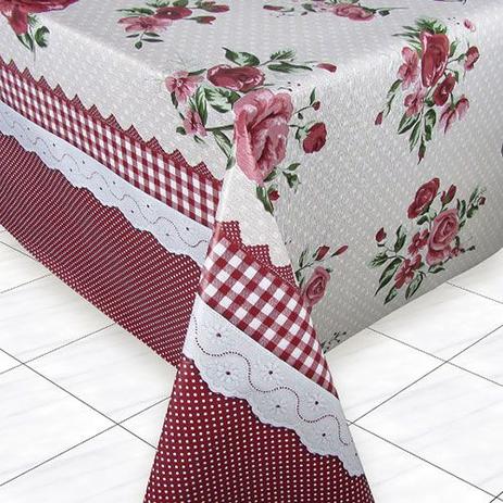 Toalha De Mesa Retangular Plástica 1,40 3,00 Sofia Vermelha - Capricho Menor preço em Toalha De Mesa Retangular Plástica 1,40 3,00 Sofia Vermelha - Capricho