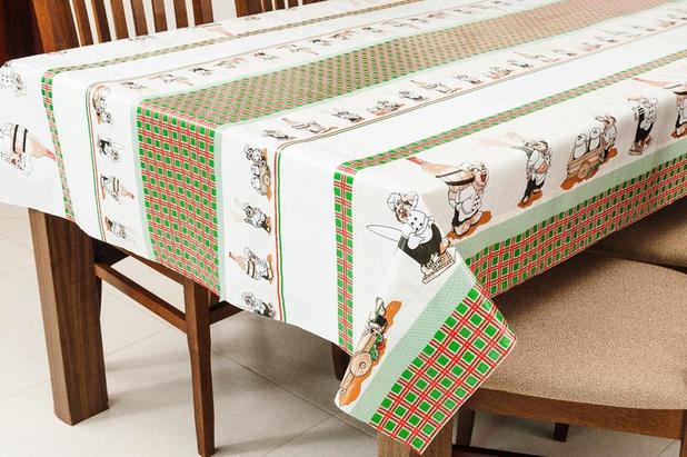Toalha de Mesa Retangular Plástica Térmica 140x210m Mestre Cuca - Casa new Menor preço em Toalha de Mesa Retangular Plástica Térmica 140x210m Mestre Cuca - Casa new