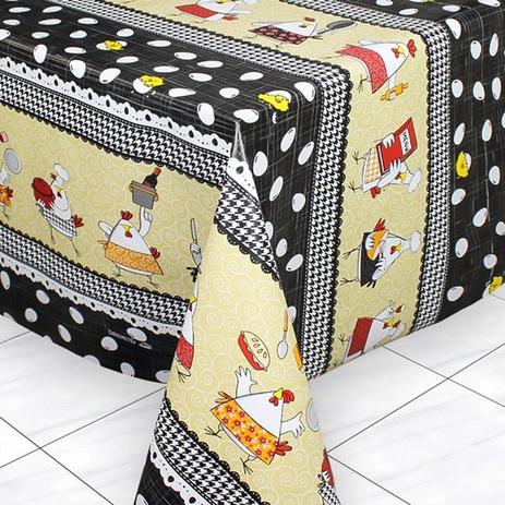 Toalha de Mesa Térmica Estampada Cocoricó 1,50 x 1,40 para Mesa de 4 Lugares - Eddi Cortinas Menor preço em Toalha de Mesa Térmica Estampada Cocoricó 1,50 x 1,40 para Mesa de 4 Lugares - Eddi Cortinas