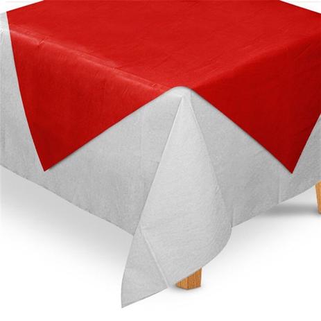 Toalha de Mesa TNT Cobre Mancha Vermelha 5 unidades - Festabox Menor preço em Toalha de Mesa TNT Cobre Mancha Vermelha 5 unidades - Festabox