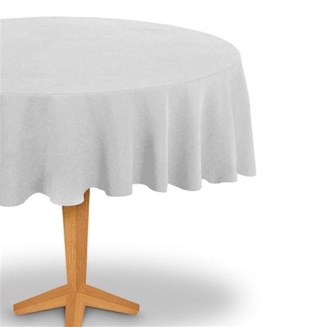 Toalha de Mesa TNT Redonda Branco - Festabox Menor preço em Toalha de Mesa TNT Redonda Branco - Festabox