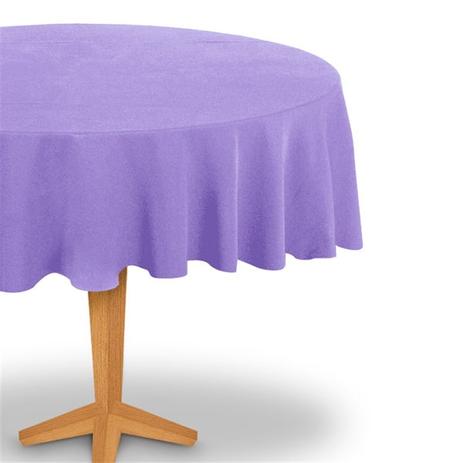 Toalha de Mesa TNT Redonda Lilás Fascinação Menor preço em Toalha de Mesa TNT Redonda Lilás Fascinação