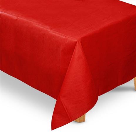 Toalha de Mesa TNT Vermelho - Festabox Menor preço em Toalha de Mesa TNT Vermelho - Festabox