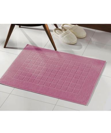 Toalha de Piso Felpudo Dohler Royal 45cm x 70cm Liso Rosa Menor preço em Toalha de Piso Felpudo Dohler Royal 45cm x 70cm Liso Rosa