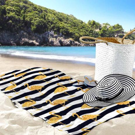 Toalha de Praia / Banho Flamingo Premium Classic Marine - Love decor Menor preço em Toalha de Praia / Banho Flamingo Premium Classic Marine - Love decor