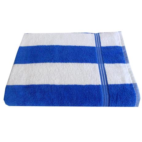 Toalha de Praia Lufamar Ipanema Felpuda Listrada 0,80cmx1,50cm Azul Menor preço em Toalha de Praia Lufamar Ipanema Felpuda Listrada 0,80cmx1,50cm Azul