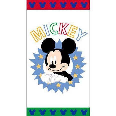 Toalha de Visita Infantil Mickey Light Santista Happy Azul Menor preço em Toalha de Visita Infantil Mickey Light Santista Happy Azul