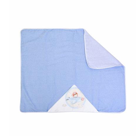 Toalha felpuda papi baby lisa forrada c/capuz estampado 90cm x 70cm 01 un Menor preço em Toalha felpuda papi baby lisa forrada c/capuz estampado 90cm x 70cm 01 un