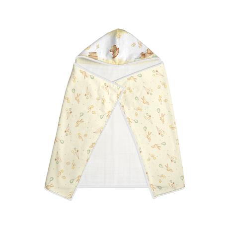 Toalha felpuda papi estampada forrada c/capuz 90cm x 70cm 01 un Menor preço em Toalha felpuda papi estampada forrada c/capuz 90cm x 70cm 01 un
