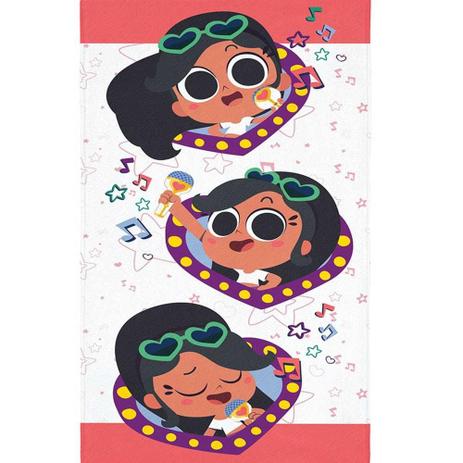 Toalha Infantil Aveludada Menina Lepper Estampa Clube da Anittinha Menor preço em Toalha Infantil Aveludada Menina Lepper Estampa Clube da Anittinha