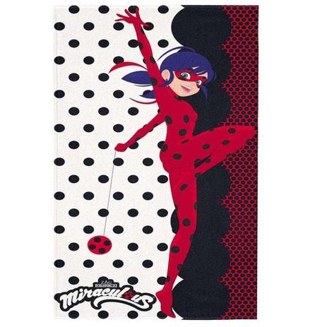 toalha infantil menina aveludada estampado ladybug aventura em Paris - Lepper Menor preço em toalha infantil menina aveludada estampado ladybug aventura em Paris - Lepper
