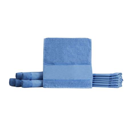Toalha Lavabo com Barra para Bordar Ponto Russo Azul Celeste - Garmisch é boa?