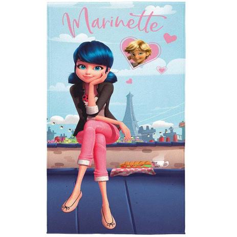 Toalha Praia Aveludada Transfer Infantil Menina Ladybug - Lepper Menor preço em Toalha Praia Aveludada Transfer Infantil Menina Ladybug - Lepper