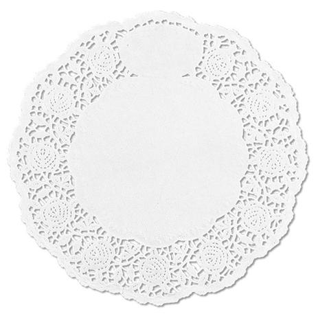 Toalha Rendada Branca Redonda Papel 18cm Mod. 182 c/24 - Mago Menor preço em Toalha Rendada Branca Redonda Papel 18cm Mod. 182 c/24 - Mago