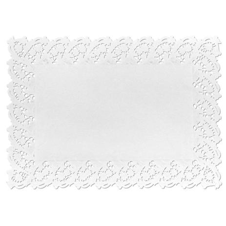Toalha Rendada Branca Retangular Papel Mod.4531 45x31cm c/6 - Mago Menor preço em Toalha Rendada Branca Retangular Papel Mod.4531 45x31cm c/6 - Mago