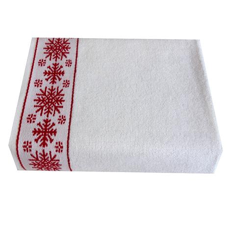 Toalha Social Bouton Veludo Barra Jacquard Clima Frio Natal 30x50cm Branca Menor preço em Toalha Social Bouton Veludo Barra Jacquard Clima Frio Natal 30x50cm Branca