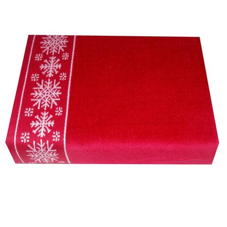 Toalha Social Bouton Veludo Barra Jacquard Clima Frio Natal 30x50cm Vermelha Menor preço em Toalha Social Bouton Veludo Barra Jacquard Clima Frio Natal 30x50cm Vermelha