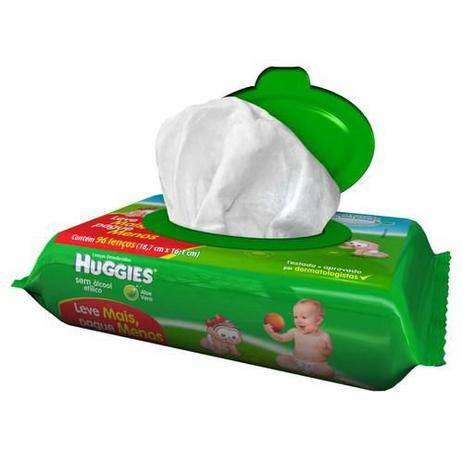 Toalha Umedecida Huggies Jumbo Com 96 Unidades - Kimberly-clark Menor preço em Toalha Umedecida Huggies Jumbo Com 96 Unidades - Kimberly-clark