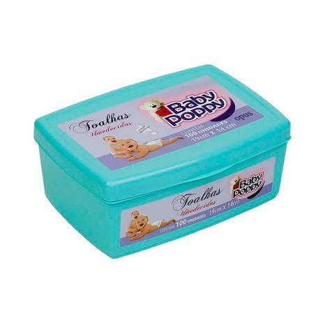 toalhas lenços umedecidos baby poppy premium mais encorpada para uso de toda a família 100unid pote Menor preço em toalhas lenços umedecidos baby poppy premium mais encorpada para uso de toda a família 100unid pote