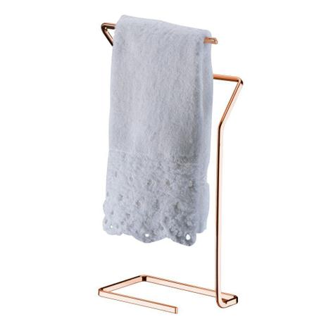 Toalheiro Simples Rosto Mãos De Bancada Lavabo - Cobre - Future Menor preço em Toalheiro Simples Rosto Mãos De Bancada Lavabo - Cobre - Future