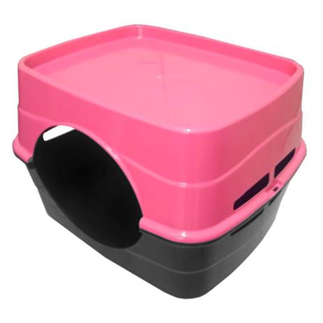 Toca casa casinha de gato plástico desmontável colorida - RB é boa?