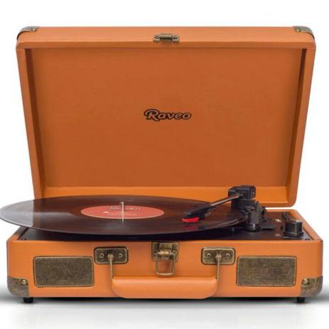 Toca Discos Raveo Sonetto Caramelo Bivolt 10 Watts com Conexão Bluetooth Entrada USB e Gravação é boa?