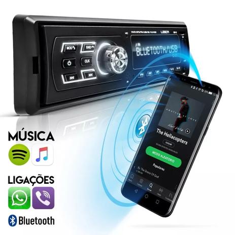 Toca Rádio Mp3 Bluetooth Automotivo Fm Usb Sd Aux+controle - Uber parts Menor preço em Toca Rádio Mp3 Bluetooth Automotivo Fm Usb Sd Aux+controle - Uber parts