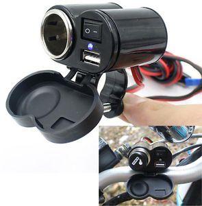 Tomada 12V E Usb 5V Para Motocicleta Carregador De Celular Entrada Isqueiro Com Led A Prova D'gua (bsl-45765-2) - Braslu Menor preço em Tomada 12V E Usb 5V Para Motocicleta Carregador De Celular Entrada Isqueiro Com Led A Prova D'gua (bsl-45765-2) - Braslu