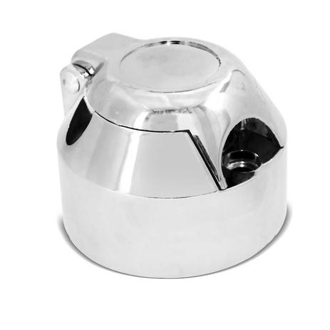 Menor preço em Tomada Cromada para Engate 6 Polos Fêmea Parte Carro - Volpato