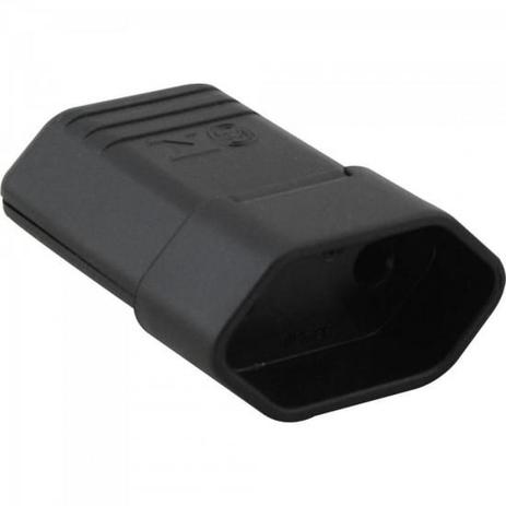 Tomada Desmontavel 2P 10A Preto MARGIRIUS Menor preço em Tomada Desmontavel 2P 10A Preto MARGIRIUS