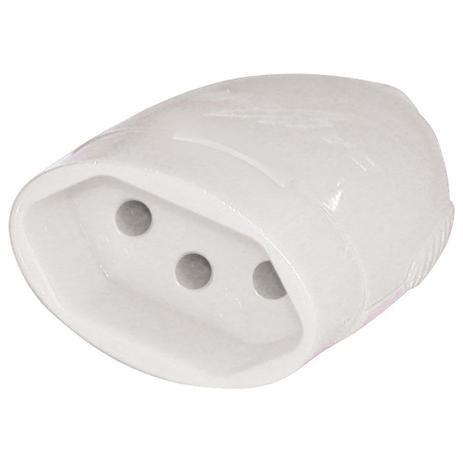 Tomada Desmontavel Daneva DN1618 2P + T 20A 250 VOLTS Branca Menor preço em Tomada Desmontavel Daneva DN1618 2P + T 20A 250 VOLTS Branca