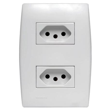 Tomada Dupla 4x2 10A Branca Ilus Iriel Menor preço em Tomada Dupla 4x2 10A Branca Ilus Iriel