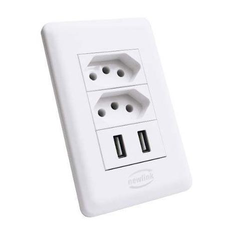 Tomada Dupla com Duas Portas UBS 10A Compatível - Ukimix é boa?