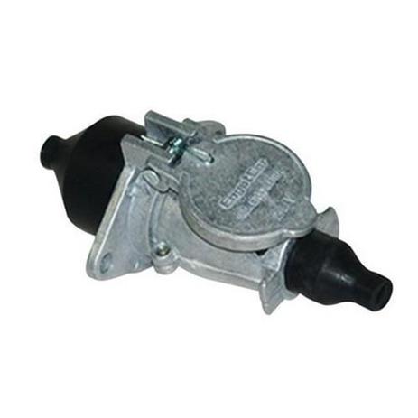 Tomada engate 7 polos. elétrica alumínio conexão original completa utilizada no cavalo mecân - Engatcar Menor preço em Tomada engate 7 polos. elétrica alumínio conexão original completa utilizada no cavalo mecân - Engatcar