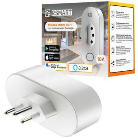 Tomada Inteligente Smart Home Plug 10a Wifi RSMART - Bid Eletro Menor preço em Tomada Inteligente Smart Home Plug 10a Wifi RSMART - Bid Eletro