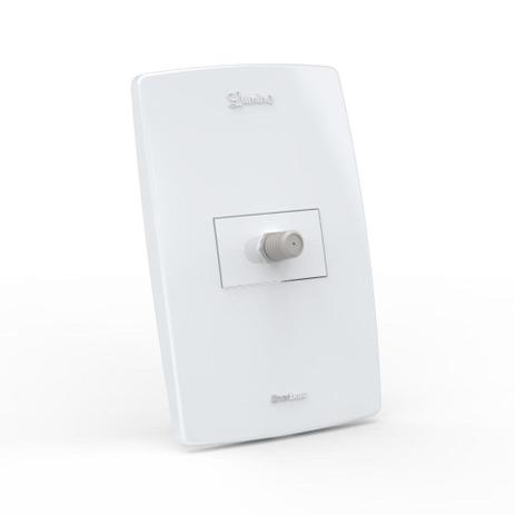 Tomada lumino coaxial/antena de tv branco - Enerbras é boa?