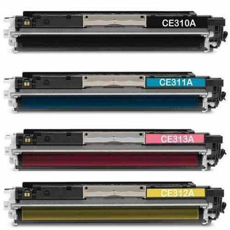 Toner 126a kit 4 cores compatível cp1020 cp1020wn m175a ce310a ce311a ce312a ce313a - Inkfast Menor preço em Toner 126a kit 4 cores compatível cp1020 cp1020wn m175a ce310a ce311a ce312a ce313a - Inkfast