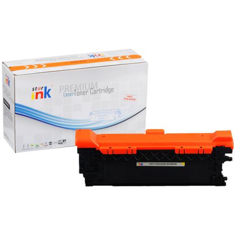 Toner Compatível com HP CE252A CE252 CE402A CE402 CM3530FS CM3530 CP3525DN CP3525N CP3525X Amarelo Str Ink - Star ink Menor preço em Toner Compatível com HP CE252A CE252 CE402A CE402 CM3530FS CM3530 CP3525DN CP3525N CP3525X Amarelo Str Ink - Star ink