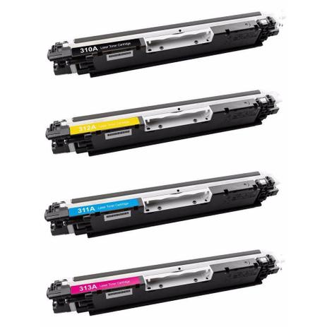 Toner Compatível com HP CE310A CE310 CF350A CF350 CE311A CE311 CF351A CF351 CE312A CE312 CF352A CF352 CE313A CE313 CF353A CF353 Conjunto Str Ink - Star ink Menor preço em Toner Compatível com HP CE310A CE310 CF350A CF350 CE311A CE311 CF351A CF351 CE312A CE312 CF352A CF352 CE313A CE313 CF353A CF353 Conjunto Str Ink - Star ink
