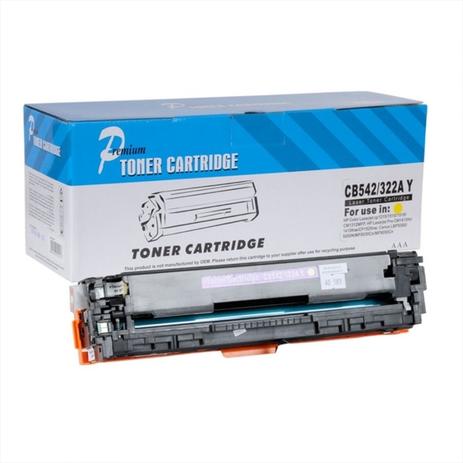 Toner Compatível HP CB542A 125A CE322A 128A CF212A 131A Amarelo Premium 1.4k Menor preço em Toner Compatível HP CB542A 125A CE322A 128A CF212A 131A Amarelo Premium 1.4k