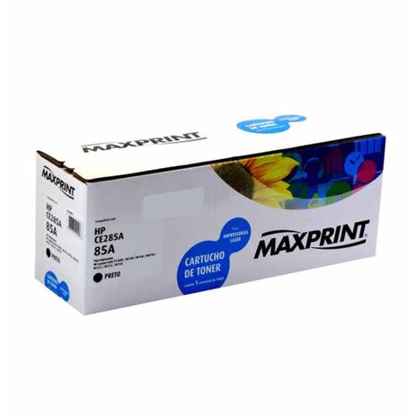Toner compativel hp laserjet ce285a preto (85a) / un / maxprint Menor preço em Toner compativel hp laserjet ce285a preto (85a) / un / maxprint
