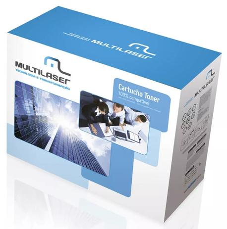 Toner compatível Universal HP 35A/36A/85A Preto - CB435A/CB436A/CE285A - Multilaser CT0301 Menor preço em Toner compatível Universal HP 35A/36A/85A Preto - CB435A/CB436A/CE285A - Multilaser CT0301
