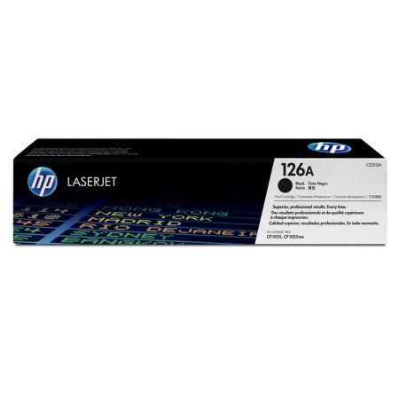 Toner HP (126A) CE310AB - preto 1200 páginas - serie CP1025 Menor preço em Toner HP (126A) CE310AB - preto 1200 páginas - serie CP1025