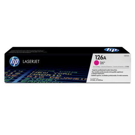 Toner HP (126A) CE313AB - magenta 1000 páginas - serie CP1025 Menor preço em Toner HP (126A) CE313AB - magenta 1000 páginas - serie CP1025